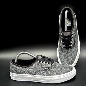 Vans "Alien Skin" Fashion Casual Black Lace Up Sneakers Men's Size 8 / Women 9.5